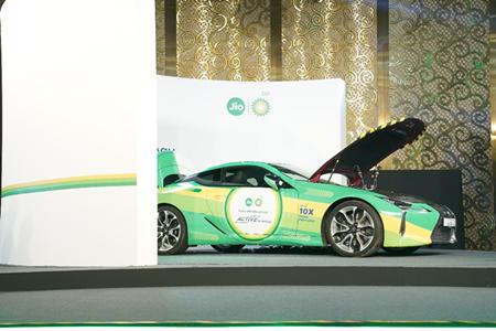 Split Fuel Car Shows High-Performance Fuels At Jio-bp In Action At Mumbai