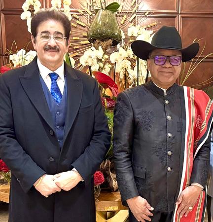 Vice President Of Madagascar Honours Dr. Sandeep Marwah For Four Decades In Creative Arts