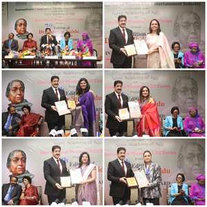 7th Dr Sarojini Naidu International Awards Honor One Hundred Outstanding Women at Marwah Studios