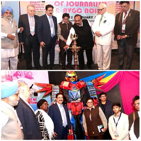 13th Global Festival Of Journalism Opens At Marwah Studios: A Celebration Of Media Excellence